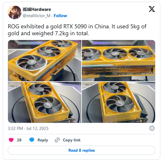 Asus vừa ra mắt GPU đắt nhất Thế giới: 