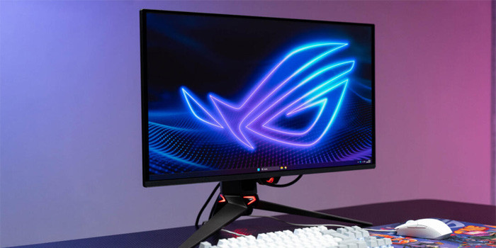 TNC Store Màn Hình Asus ROG Swift OLED PG27UCDM 27 Inch/ 4K/ OLED/ 240Hz/ 0.03ms