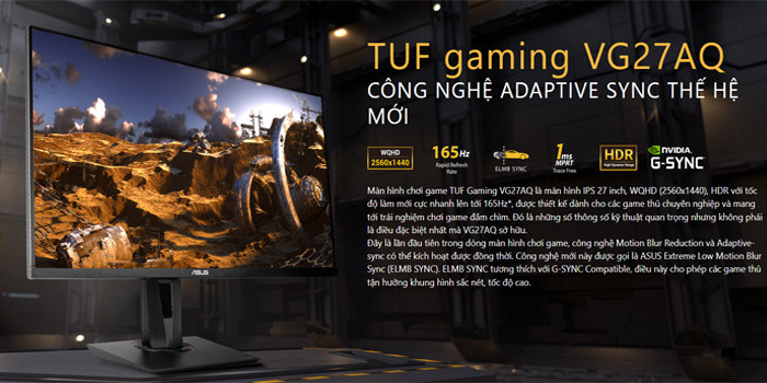 TNC Store Màn Hình Asus TUF Gaming VA27AQ