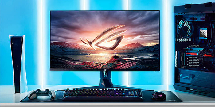TNC Store Màn Hình Gaming Asus ROG Strix XG32UQ 32 Inch/ 4K UHD/ IPS/ 160 Hz/ 1 ms