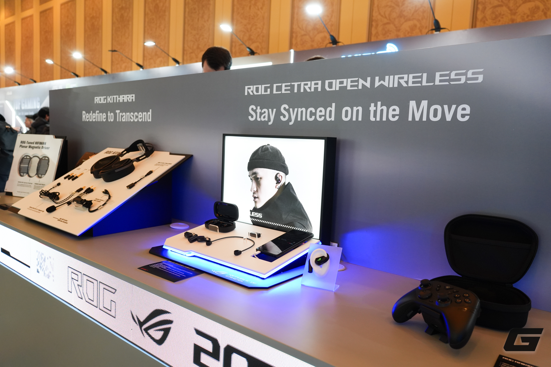 Trên tay bộ đôi tai nghe gaming ASUS ROG mới tại CES 2026: Từ open-ear không dây đến tai nghe từ phẳng cao cấp- Ảnh 1.