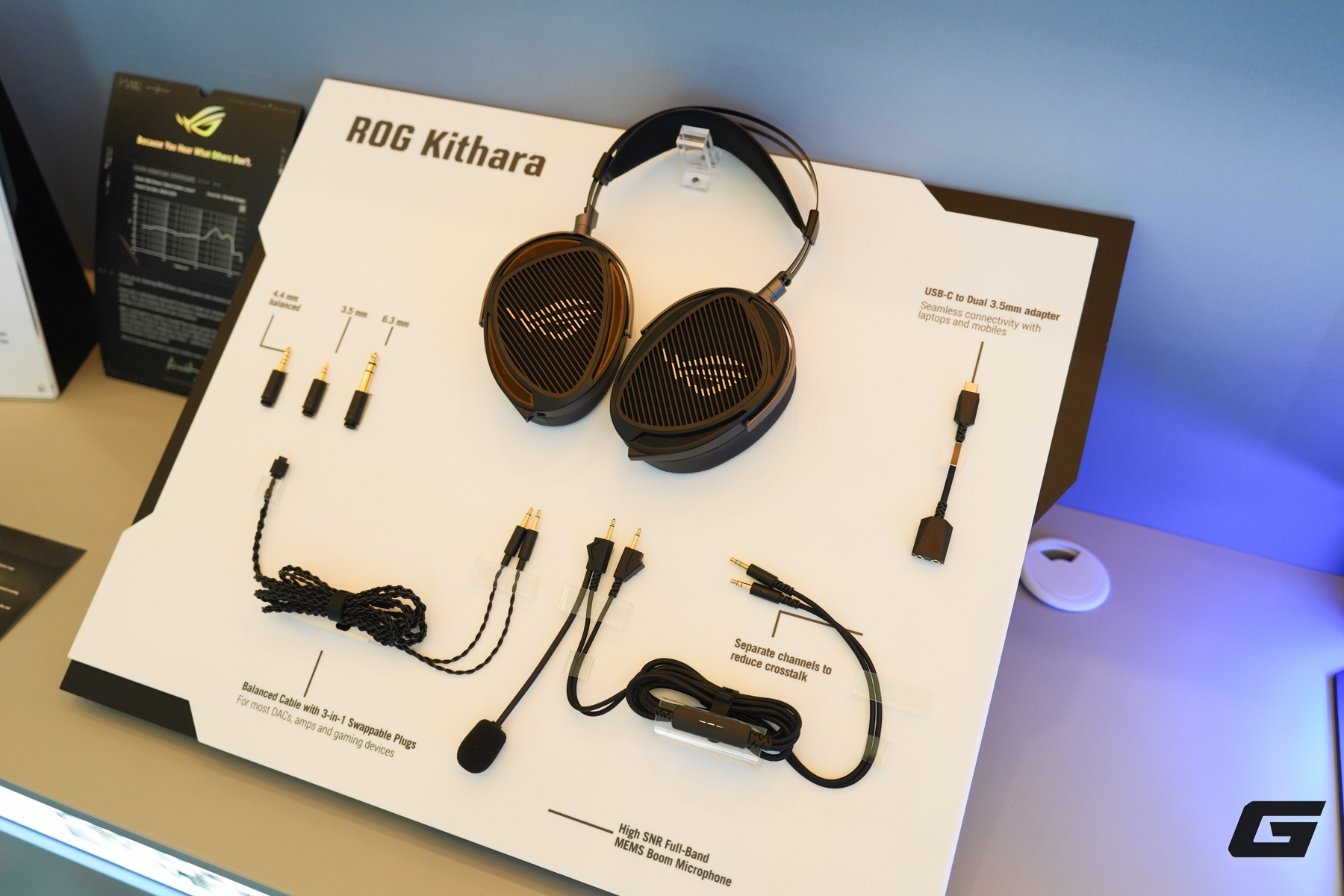 Trên tay bộ đôi tai nghe gaming ASUS ROG mới tại CES 2026: Từ open-ear không dây đến tai nghe từ phẳng cao cấp- Ảnh 8.