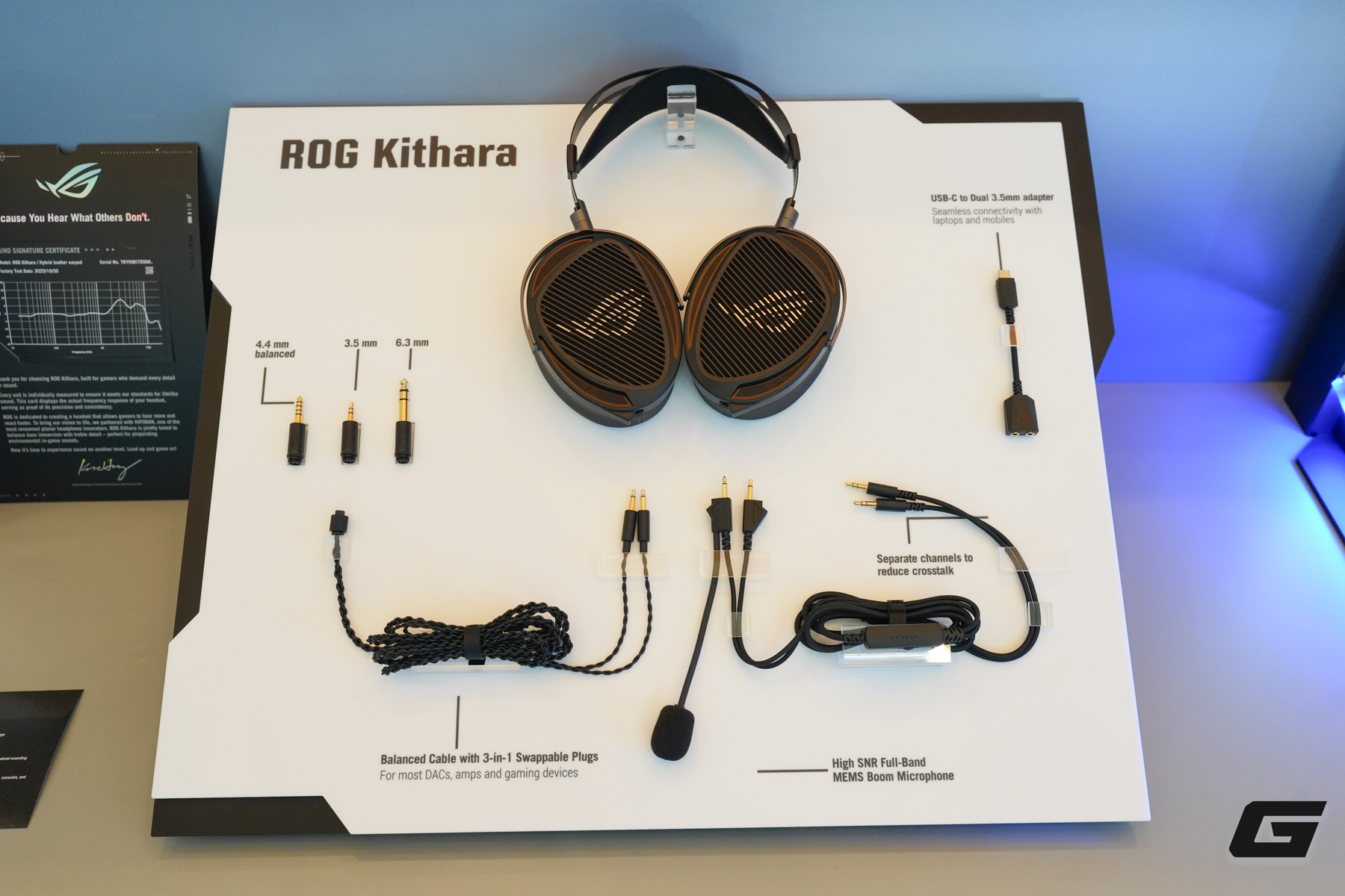 Trên tay bộ đôi tai nghe gaming ASUS ROG mới tại CES 2026: Từ open-ear không dây đến tai nghe từ phẳng cao cấp- Ảnh 5.